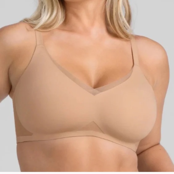 Honeylove CrossOver Bra Sz S Beige - Picture 1 of 7